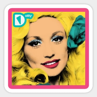 D is for Dolly Sticker